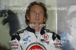 22.10.2004 Interlagos, Brazil, F1, Friday, October, Jenson Button, GBR, Lucky Strike BAR Honda, BAR006, Pitlane, Box, Garage - Formula 1 World Championship, Rd 18, Brazilian Grand Prix, BRA, Brazil, Practice