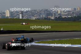 22.10.2004 Interlagos, Brazil, F1, Friday, October, Jenson Button, GBR, Lucky Strike BAR Honda, BAR006, Action, Track  - Formula 1 World Championship, Rd 18, Brazilian Grand Prix, BRA, Brazil, Practice