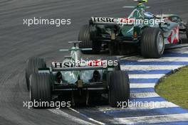 22.10.2004 Interlagos, Brazil, F1, Friday, October, Christian Klien, AUT, Jaguar Racing, R5, Action, Track - Formula 1 World Championship, Rd 18, Brazilian Grand Prix, BRA, Brazil, Practice