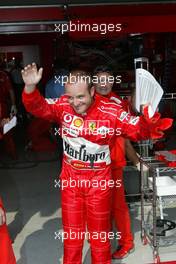22.10.2004 Interlagos, Brazil, F1, Friday, October, Rubens Barrichello, BRA, Ferrari - Formula 1 World Championship, Rd 18, Brazilian Grand Prix, BRA, Brazil, Practice