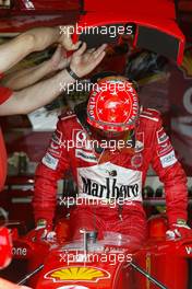 22.10.2004 Interlagos, Brazil, F1, Friday, October, Michael Schumacher, GER, Ferrari - Formula 1 World Championship, Rd 18, Brazilian Grand Prix, BRA, Brazil, Practice