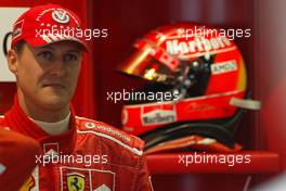 22.10.2004 Interlagos, Brazil, F1, Friday, October, Michael Schumacher, GER, Ferrari - Formula 1 World Championship, Rd 18, Brazilian Grand Prix, BRA, Brazil