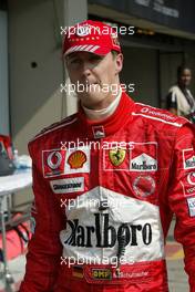 22.10.2004 Interlagos, Brazil, F1, Friday, October, Michael Schumacher, GER, Ferrari - Formula 1 World Championship, Rd 18, Brazilian Grand Prix, BRA, Brazil, Practice