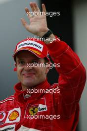 24.10.2004 Interlagos, Brazil, F1, Sunday, October, Rubens Barrichello, BRA, Ferrari - Formula 1 World Championship, Rd 18, Brazilian Grand Prix, BRA, Brazil, Podium