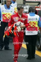 24.10.2004 Interlagos, Brazil, F1, Sunday, October, Michael Schumacher, GER, Ferrari - Formula 1 World Championship, Rd 18, Brazilian Grand Prix, BRA, Brazil, Podium