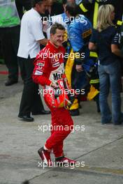 24.10.2004 Interlagos, Brazil, F1, Sunday, October, Michael Schumacher, GER, Ferrari - Formula 1 World Championship, Rd 18, Brazilian Grand Prix, BRA, Brazil, Podium