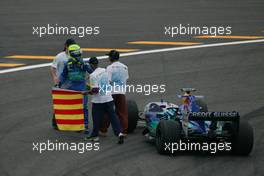 24.10.2004 Interlagos, Brazil, F1, Sunday, October, Felipe Massa, BRA, Sauber - Formula 1 World Championship, Rd 18, Brazilian Grand Prix, BRA, Brazil, Race