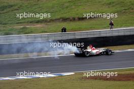 24.10.2004 Interlagos, Brazil, F1, Sunday, October, Jenson Button, GBR, BAR Honda - Formula 1 World Championship, Rd 18, Brazilian Grand Prix, BRA, Brazil, Race