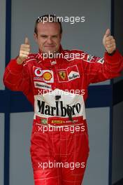 23.10.2004 Interlagos, Brazil, F1, Saturday, October, Rubens Barrichello, BRA, Ferrari - Formula 1 World Championship, Rd 18, Brazilian Grand Prix, BRA, Brazil, Qualifying