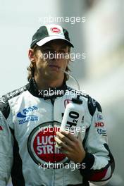 23.10.2004 Interlagos, Brazil, F1, Saturday, October, Jenson Button, GBR, BAR Honda - Formula 1 World Championship, Rd 18, Brazilian Grand Prix, BRA, Brazil
