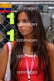 23.10.2004 Interlagos, Brazil, F1, Saturday, October, A girl in the paddock - Formula 1 World Championship, Rd 18, Brazilian Grand Prix, BRA, Brazil