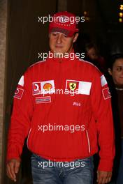 21.10.2004 Interlagos, Brazil, F1, Thursday, October, Michael Schumacher, GER, Ferrari  in a Shell press conference - Formula 1 World Championship, Rd 18, Brazilian Grand Prix, BRA, Brazil
