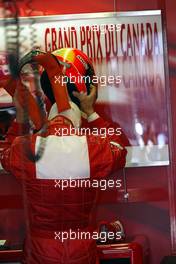 11.06.2004 Montreal, Canada, F1, Friday, June, Michael Schumacher, GER, Ferrari - Formula 1 World Championship, Practice, Rd 8, Canadian Grand Prix, Canada, CAN