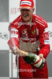 13.06.2004 Montreal, Canada, F1, Sunday, June, Michael Schumacher, GER, Ferrari - Formula 1 World Championship, Podium, Rd 8, Canadian Grand Prix, Canada, CAN