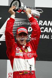 13.06.2004 Montreal, Canada, F1, Sunday, June, Michael Schumacher, GER, Ferrari - Formula 1 World Championship, Podium, Rd 8, Canadian Grand Prix, Canada, CAN