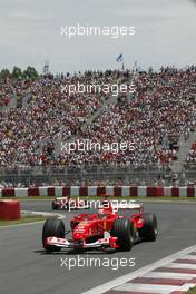 13.06.2004 Montreal, Canada, F1, Sunday, June, Michael Schumacher, GER, Scuderia Ferrari Marlboro, F2004, Action, Track - Formula 1 World Championship, Race, Rd 8, Canadian Grand Prix, Canada, CAN