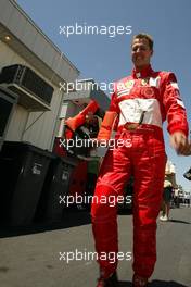 12.06.2004 Montreal, Canada, F1, Saturday, June, Michael Schumacher, GER, Ferrari - Formula 1 World Championship, Rd 8, Canadian Grand Prix, Qualifying, Canada, CAN