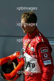 25.09.2004 Shanghai, China, F1, Saturday, September, Michael Schumacher, GER, Ferrari - Formula 1 World Championship,  Qualifying, Rd 16, Chinese Grand Prix, CHN, China