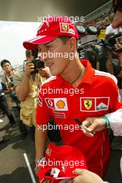 26.09.2004 Shanghai, China, F1, Sunday, September, Michael Schumacher, GER, Ferrari - Formula 1 World Championship, Rd 16, Chinese Grand Prix, CHN, China