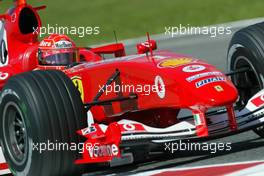 07.05.2004 Barcelona, Spain, F1, Friday, May, Michael Schumacher, GER, Scuderia Ferrari Marlboro, F2004, Action, Track - Formula 1 World Championship, Rd 5, Marlboro Spanish Grand Prix,  ESP