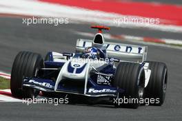 07.05.2004 Barcelona, Spain, F1, Friday, May, Juan-Pablo Montoya, COL, Juan Pablo, BMW WilliamsF1 Team, FW26, Action, Track  - Formula 1 World Championship, Rd 5, Marlboro Spanish Grand Prix,  ESP