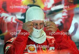 07.05.2004 Barcelona, Spain, F1, Friday, May, Michael Schumacher, GER, Ferrari, Portrait - Formula 1 World Championship, Rd 5, Marlboro Spanish Grand Prix,  ESP