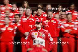 07.05.2004 Barcelona, Spain, F1, Friday, May, Michael Schumacher, GER, Ferrari 200th Grand Prix - Formula 1 World Championship, Rd 5, Marlboro Spanish Grand Prix,  ESP