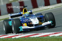 07.05.2004 Barcelona, Spain, F1, Friday, May, Felipe Massa, BRA, Sauber Petronas, C23, Track, Action - Formula 1 World Championship, Rd 5, Marlboro Spanish Grand Prix,  ESP