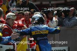 09.05.2004 Barcelona, Spain, F1, Sunday, May, Fernando Alonso, ESP, Renault F1 Team - Formula 1 World Championship, Rd 5, Marlboro Spanish Grand Prix Podium,  ESP