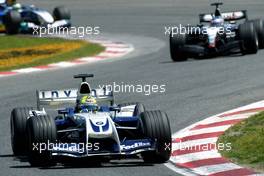 09.05.2004 Barcelona, Spain, F1, Sunday, May, Ralf Schumacher, GER, BMW WilliamsF1 Team, FW26, Action, Track - Formula 1 World Championship, Rd 5, Marlboro Spanish Grand Prix Race, ESP