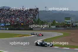 09.05.2004 Barcelona, Spain, F1, Sunday, May, Juan-Pablo Montoya, COL, Juan Pablo, BMW WilliamsF1 Team, FW26, Action, Track  - Formula 1 World Championship, Rd 5, Marlboro Spanish Grand Prix Race, ESP
