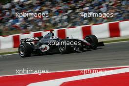 08.05.2004 Barcelona, Spain, F1, Saturday, May, David Coulthard, GRB, West McLaren Mercedes, MP4-19, Action, Track - Formula 1 World Championship, Rd 5, Marlboro Spanish Grand Prix Qualifying,  ESP