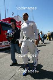 08.05.2004 Barcelona, Spain, F1, Saturday, May, Juan-Pablo Montoya, COL, BMW WilliamsF1 - Formula 1 World Championship, Rd 5, Marlboro Spanish Grand Prix Qualifying,  ESP
