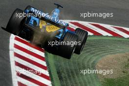 08.05.2004 Barcelona, Spain, F1, Saturday, May, Fernando Alonso, ESP, Mild Seven Renault F1 Team, R24, Action, Track - Formula 1 World Championship, Rd 5, Marlboro Spanish Grand Prix Practice, ESP