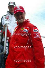 09.05.2004 Barcelona, Spain, F1, Sunday, May, Michael Schumacher, GER, Ferrari - Formula 1 World Championship, Rd 5, Marlboro Spanish Grand Prix,  ESP