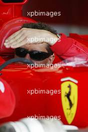 28.05.2004 Nuerburg, Germany F1, Friday, May, Michael Schumacher, GER, Scuderia Ferrari Marlboro, F2004, Pitlane, Box, Garage - Formula 1 World Championship, Rd 7, European Grand Prix,  Nürburgring, Nürburg, GER