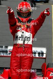 30.05.2004 Nuerburg, Germany F1, Sunday, May, Michael Schumacher, GER, Ferrari - Formula 1 World Championship, Rd 7, European Grand Prix, Podium, Nürburgring, Nürburg, GER