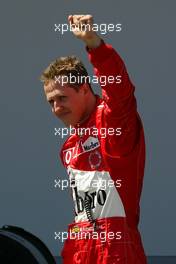 29.05.2004 Nuerburg, Germany F1, Saturday, May, Michael Schumacher, GER, Ferrari, Portrait - Formula 1 World Championship, Rd 7, European Grand Prix, Qualifying, Nürburgring, Nürburg, GER