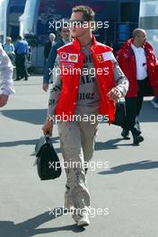 30.05.2004 Nuerburg, Germany F1, Sunday, May, Sunday, Michael Schumacher, GER, Ferrari, Portrait - Formula 1 World Championship, Rd 7, European Grand Prix,  Nürburgring, Nürburg, GER