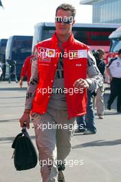 30.05.2004 Nuerburg, Germany F1, Sunday, May, Sunday, Michael Schumacher, GER, Ferrari, Portrait - Formula 1 World Championship, Rd 7, European Grand Prix,  Nürburgring, Nürburg, GER