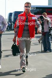 30.05.2004 Nuerburg, Germany F1, Sunday, May, Sunday, Michael Schumacher, GER, Ferrari, Portrait - Formula 1 World Championship, Rd 7, European Grand Prix,  Nürburgring, Nürburg, GER