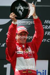 04.07.2004 Magny Cours, France, F1, Sunday, July, Michael Schumacher, GER, Ferrari - Formula 1 World Championship, Podium, Rd 10, Grand Prix de France, Circuit Nevers, FRA