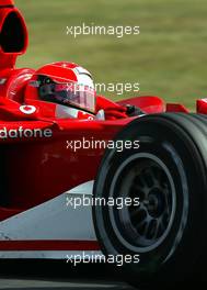 03.07.2004 Magny Cours, France, F1, Saturday, July, Michael Schumacher, GER, Scuderia Ferrari Marlboro, F2004, Action, Track - Formula 1 World Championship, practice,  Rd 10, Grand Prix de France, Circuit Nevers, FRA