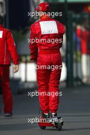 03.07.2004 Magny Cours, France, F1, Saturday, July, Michael Schumacher, GER, Ferrari - Formula 1 World Championship, Rd 10, Grand Prix de France, Circuit Nevers, FRA