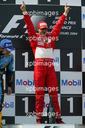 04.07.2004 Magny Cours, France, F1, Sunday, July, Michael Schumacher, GER, Ferrari - Formula 1 World Championship, Rd 10, Grand Prix de France, Circuit Nevers, FRA