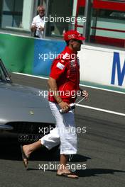 04.07.2004 Magny Cours, France, F1, Sunday, July, Michael Schumacher, GER, Ferrari - Formula 1 World Championship, Rd 10, Grand Prix de France, Circuit Nevers, FRA