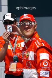 10.07.2004 Silverstone, England, F1, Saturday, July, Michael Schumacher, GER, Ferrari, Portrait - Formula 1 World Championship, Rd 11, British Grand Prix, Qualifying, Silverstone, GBR