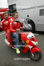 11.07.2004 Silverstone, England, F1, Sunday, July, Michael Schumacher, GER, Ferrari - Formula 1 World Championship, Rd 11, British Grand Prix, Silverstone, GBR