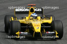 23.07.2004 Hockenheim, Germany,  F1, Friday, Nick Heidfeld (GER), Jordan Ford EJ14 - Formula 1 World Championship, Rd 12, Grosser Mobil 1 Preis von Deutschland, GER, Hockenheimring Baden-Württemberg