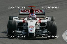 23.07.2004 Hockenheim, Germany, F1, Friday, July, Jenson Button, GBR, Lucky Strike BAR Honda, BAR006, Action, Track  - Formula 1 World Championship, Rd 12, Practice, Grosser Mobil 1 Preis von Deutschland, GER, Hockenheimring Baden-Württemberg